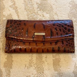 Brahmin Checkbook Wallet - Pecan